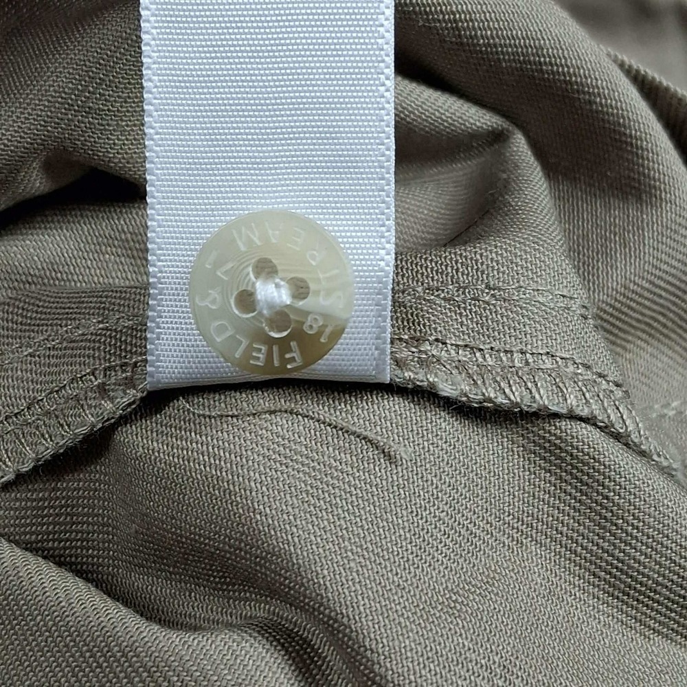 Field & Stream Shooting Shirt Mens XL Tan Orange hydroRepel Long Sleeve NWT - Picture 10 of 13